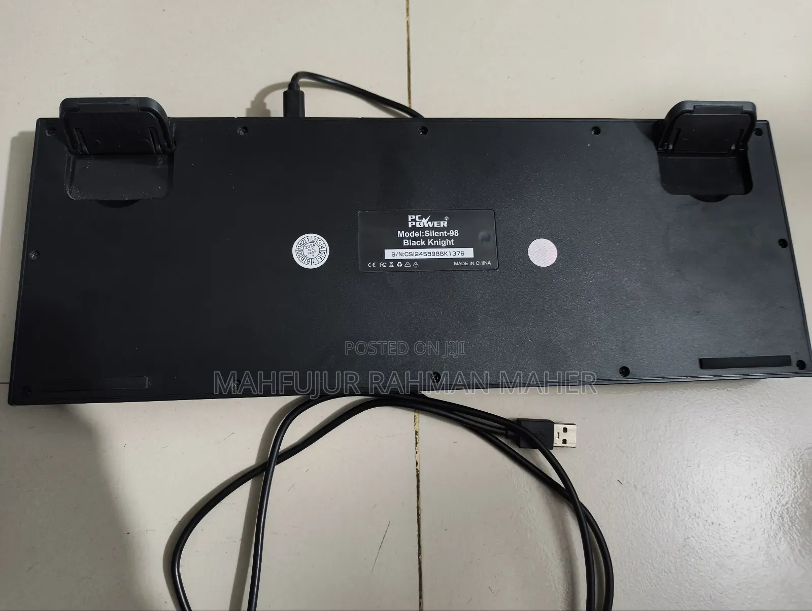 Pc Power Silent 98 RGB Keyboard (Gaming/Work)