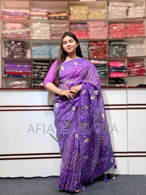 Maslin Organza With Premium Quality Embroidery Work