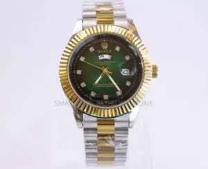 Women Rolex Watch
Code: RLX Watch T Stone White