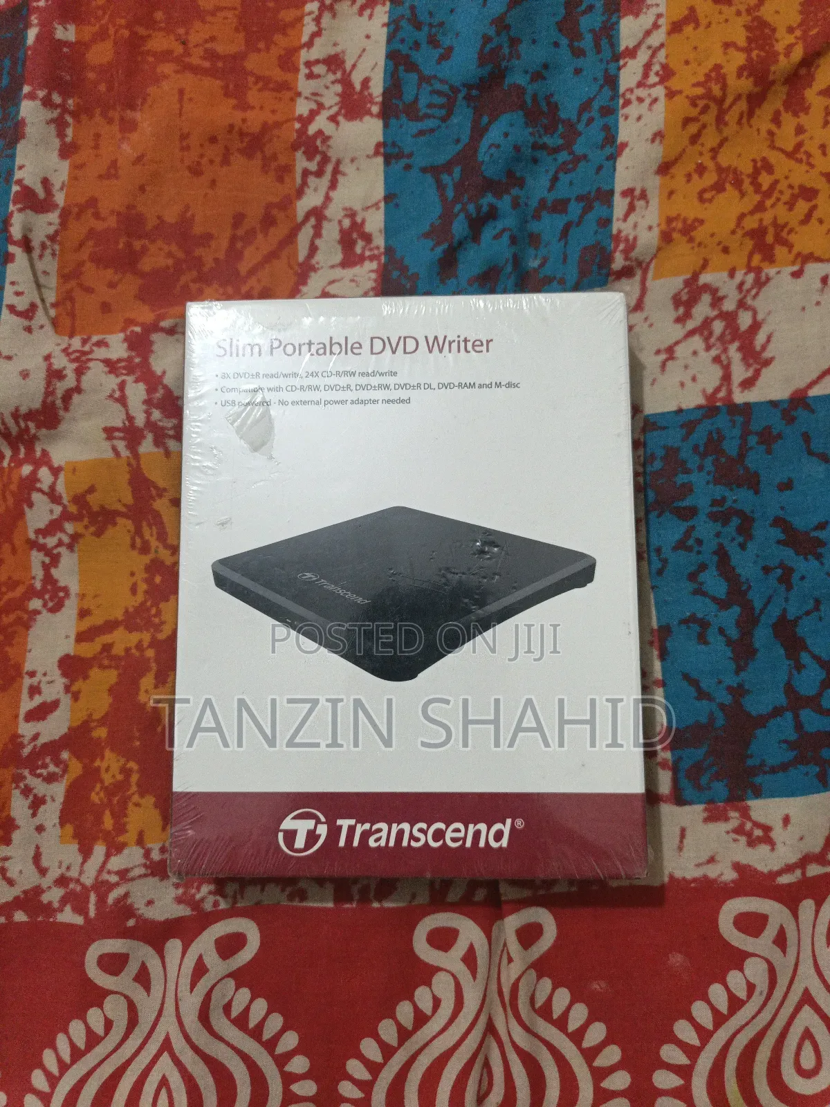 Transcend Slim Portable DVD Writer