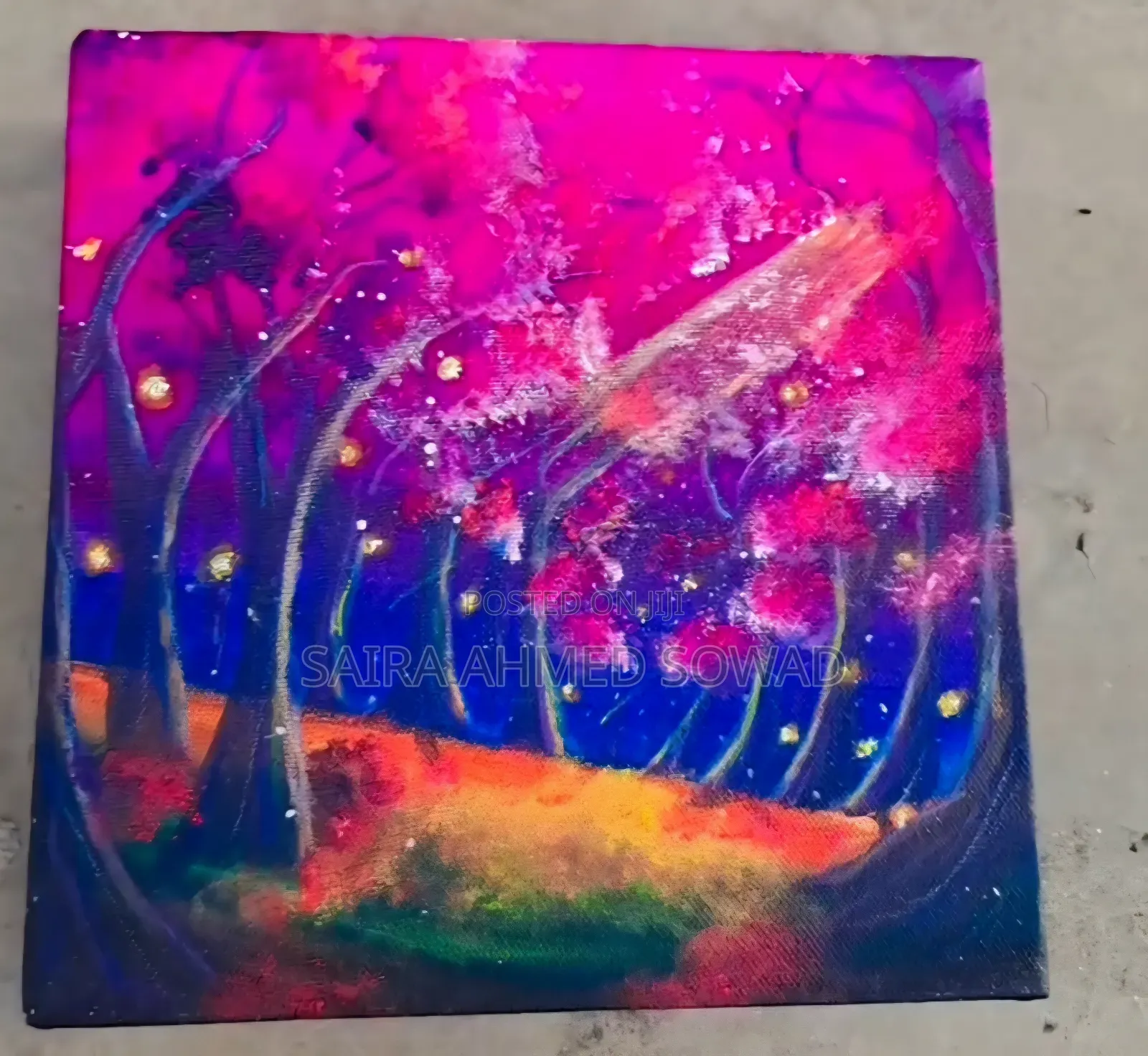 ●"Enchanted Starlit Forest" 
•.