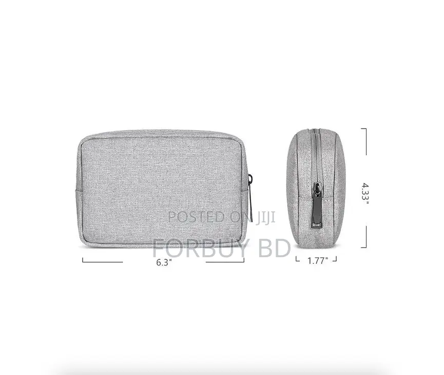 Travel Cosmetic Bathroom Organizer – Air-Mesh Portable Toiletry Bag