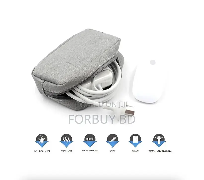 Travel Cosmetic Bathroom Organizer – Air-Mesh Portable Toiletry Bag