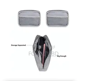 Travel Cosmetic Bathroom Organizer – Air-Mesh Portable Toiletry Bag