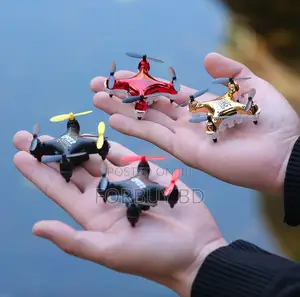 Photo - Ht02 Mini Rc Drone Camera-app Control Optical Flow Aircraft (7x7cm)