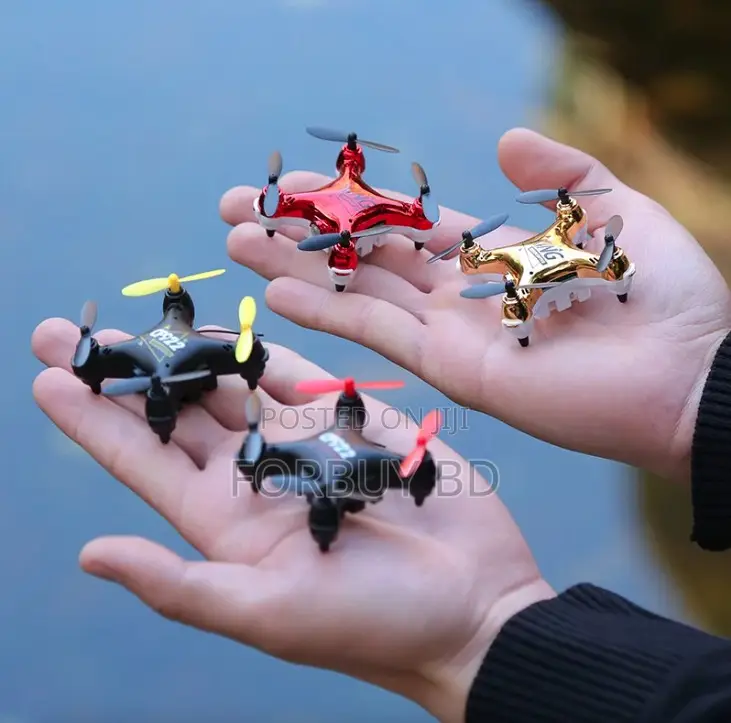 Ht02 Mini Rc Drone Camera-app Control Optical Flow Aircraft (7x7cm)