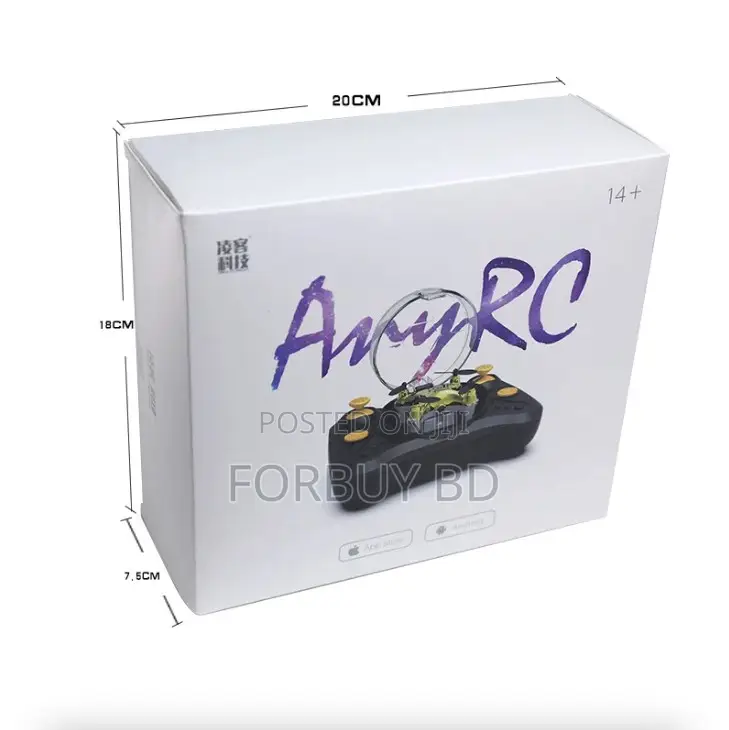 Ht02 Mini Rc Drone Camera-app Control Optical Flow Aircraft (7x7cm)