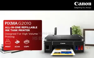 Canon Pixma G2010 Refillable Ink Tank All-in-One Printer