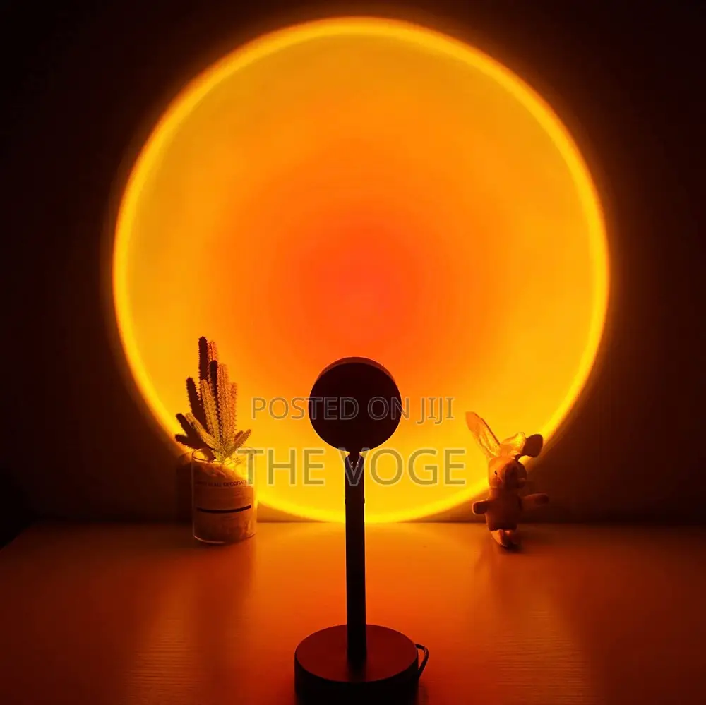 Sunset Projection Led Rainbow,Night Light Modern Lamp Stand