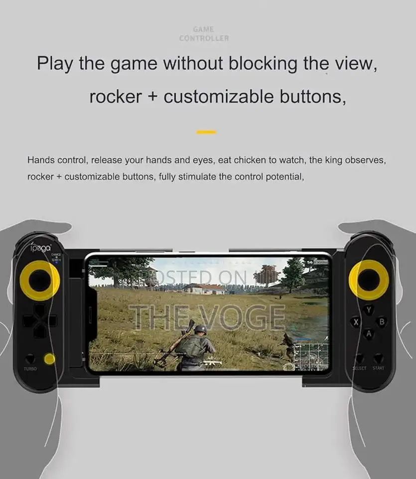 Ipega Pg-9167 Bluetooth Gamepad Trigger Pubg Mobile Game Controlle