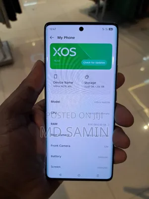 Infinix Note 40 Pro 5G 256 GB Gray