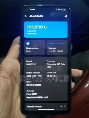 Realme 9 Pro+ 256 GB Green