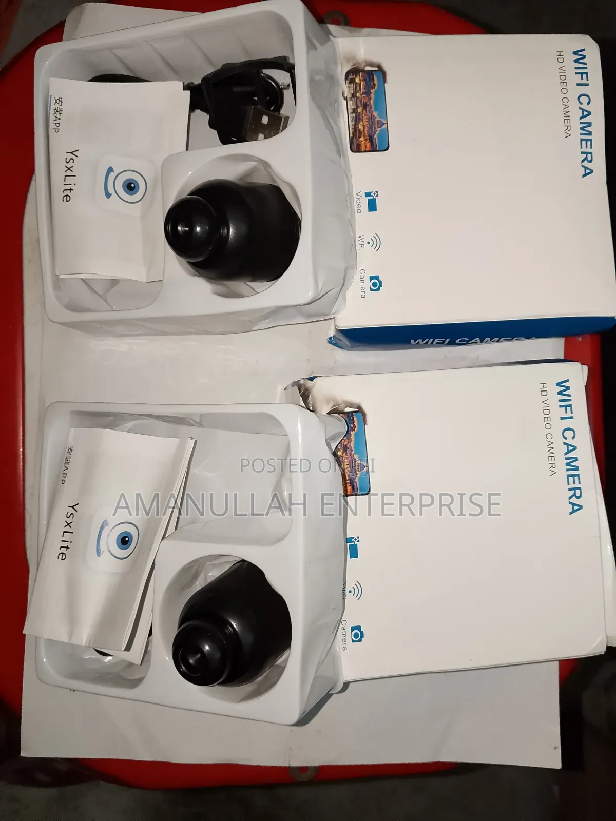 Ysxlite Wireless Ip Camera Designed for Home or Office Surveillance.