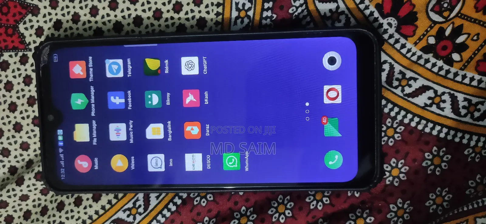 Oppo F15 256 GB Black