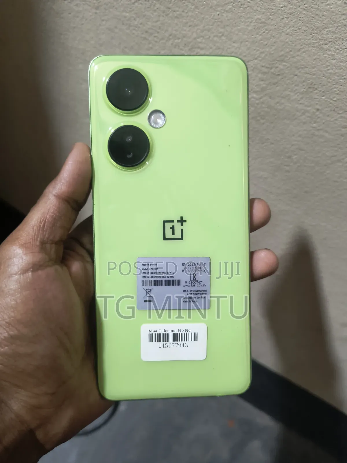 New OnePlus Nord CE 3 Lite 256 GB Green