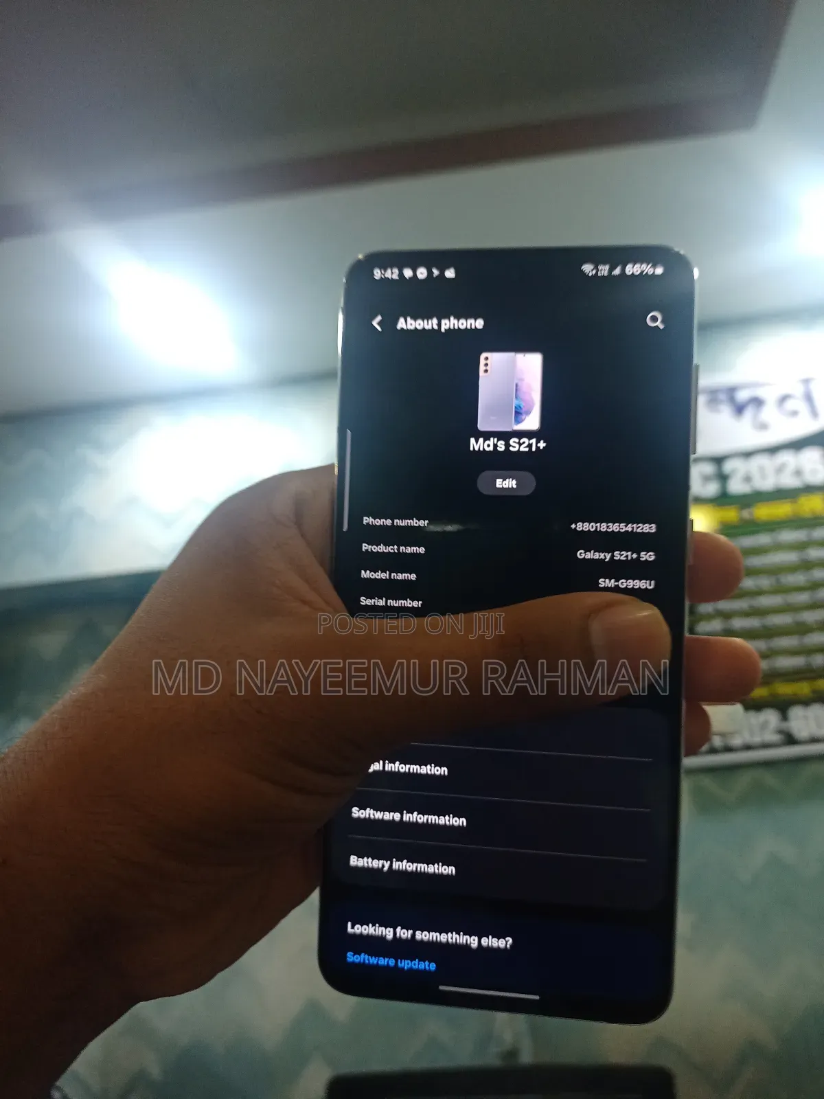 Samsung Galaxy S21+ 5G 128 GB Blue