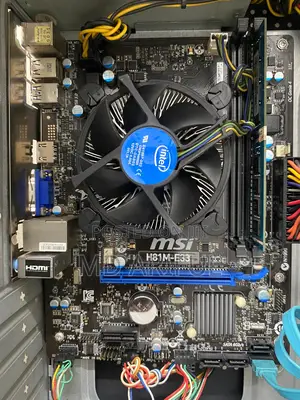 Desktop Pc Intel Core I3 (4th Gen_ram 8gb_ssd 128gb_msi-H*81 With Hdmi