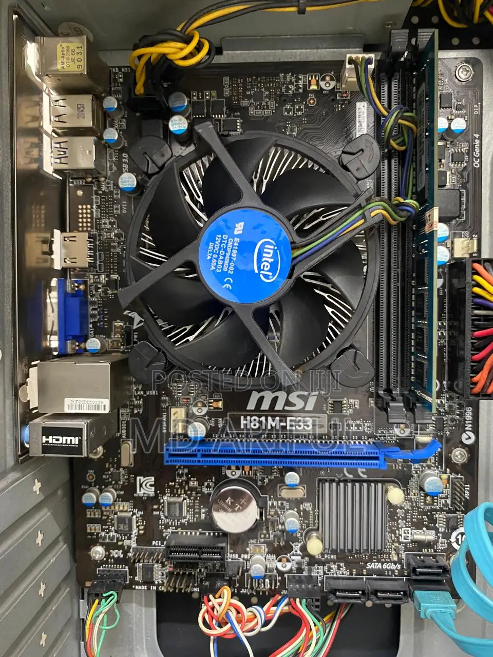 Desktop Pc Intel Core I3 (4th Gen_ram 8gb_ssd 128gb_msi-H*81 With Hdmi