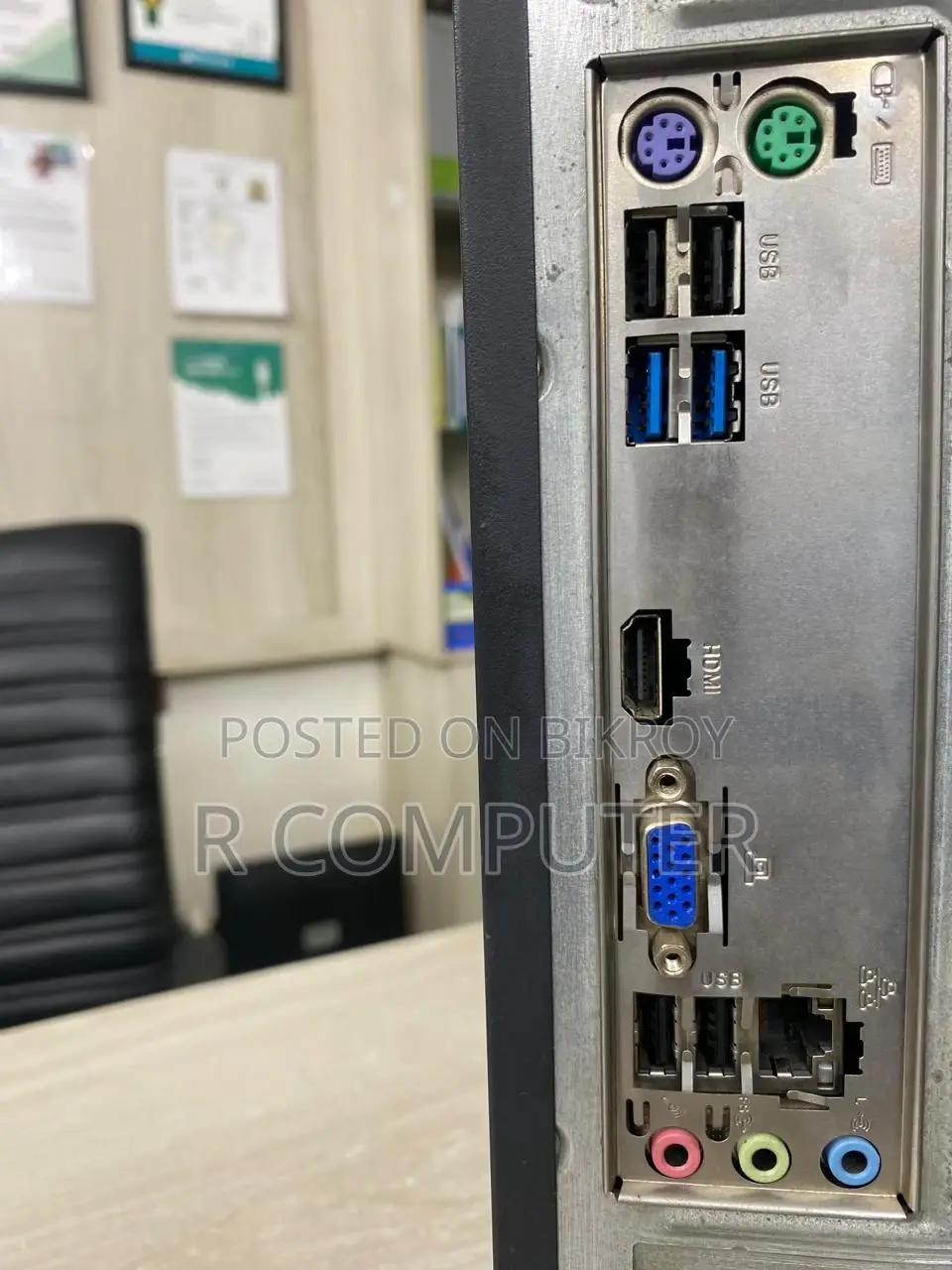 Desktop PC Intel Core i3 (4th Gen)_RAM 8GB_SSD 128GB_MSI-H*81 With HDMI