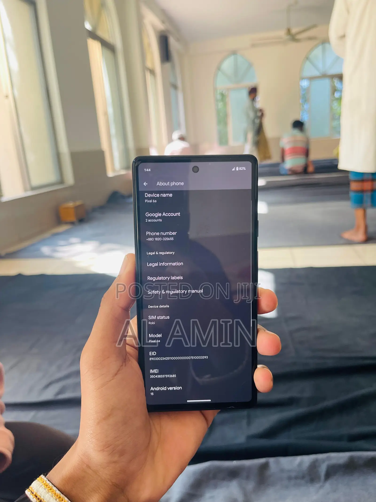 New Google Pixel 6 128 GB Black