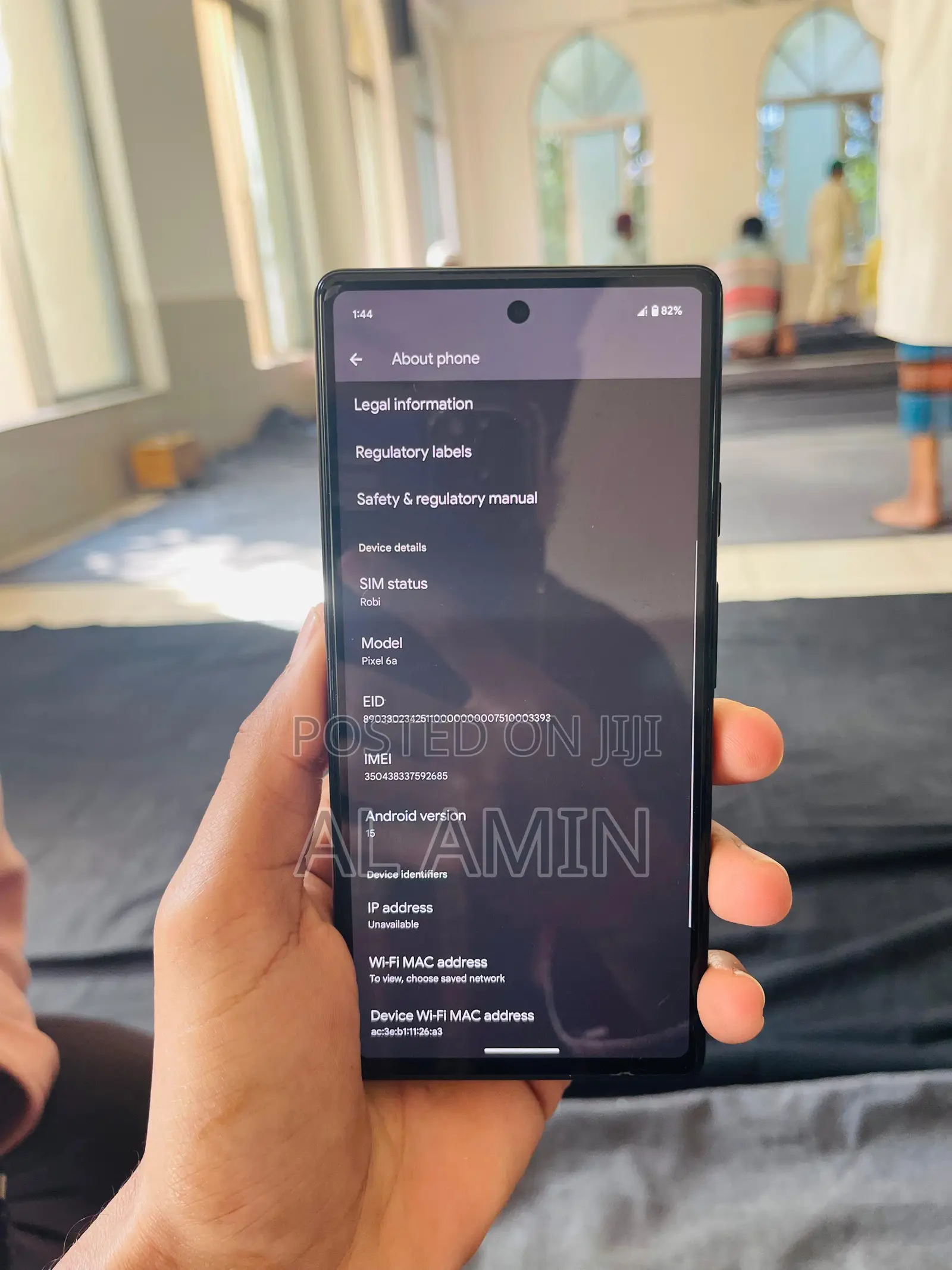 New Google Pixel 6 128 GB Black