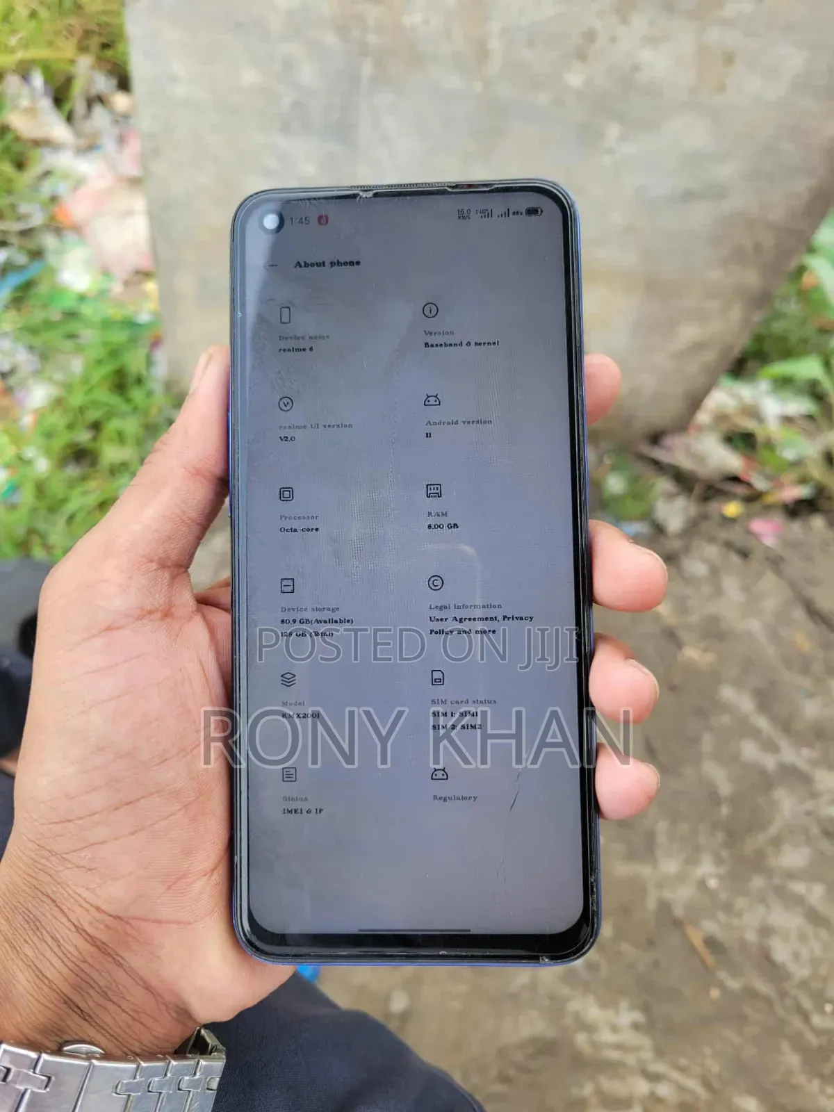 Realme 6 128 GB Blue