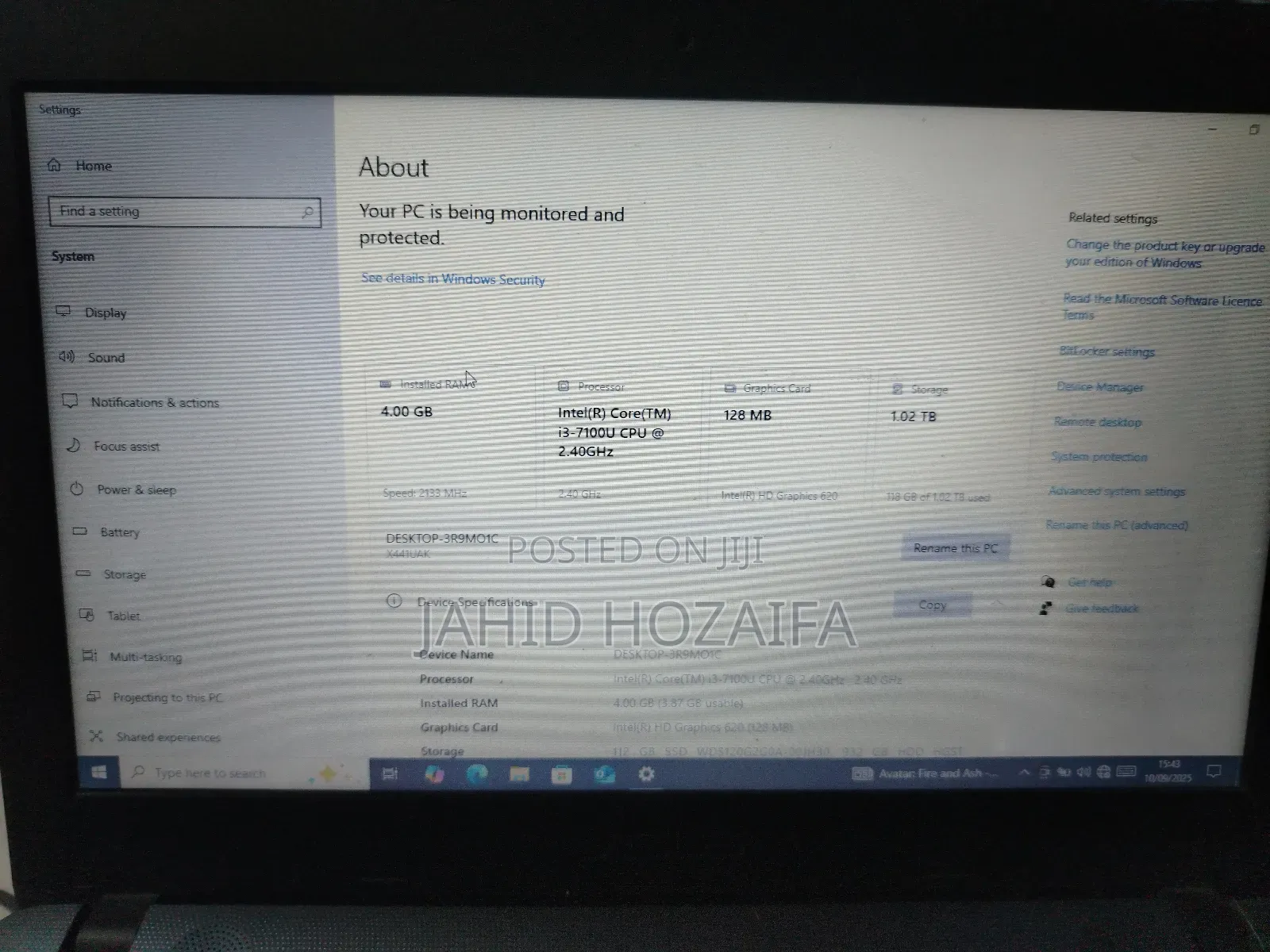 Laptop Asus X44L 4GB Intel Core I3 SSD 1T