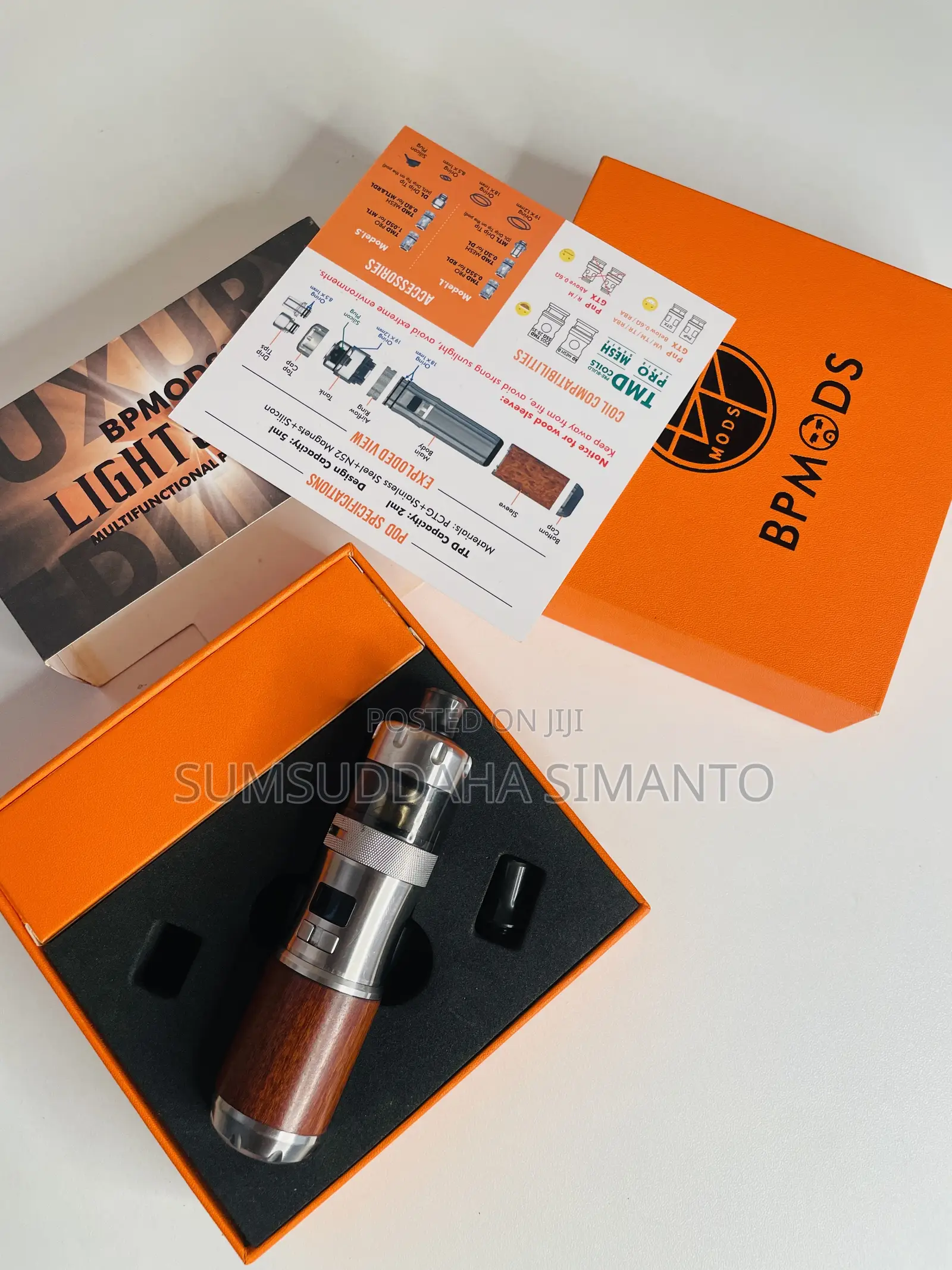 Vape ( Bp Mods Lightsaber Pod Mod Kit)