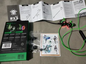 Rx3 Plus আরজিবি গেমিং হেডফোন ব্র্যান্ড নিউ