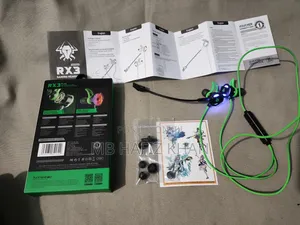 Rx3 Plus আরজিবি গেমিং হেডফোন ব্র্যান্ড নিউ