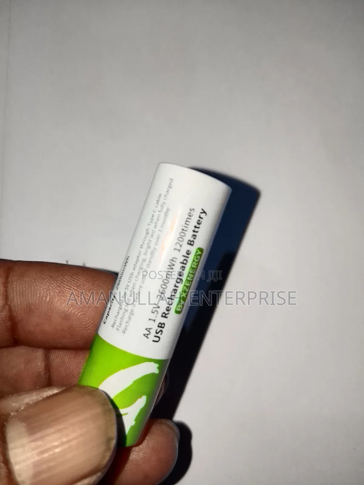 Smarttools 1.5v Aa Rechargeable Battery With a Type-C Charging Cable.