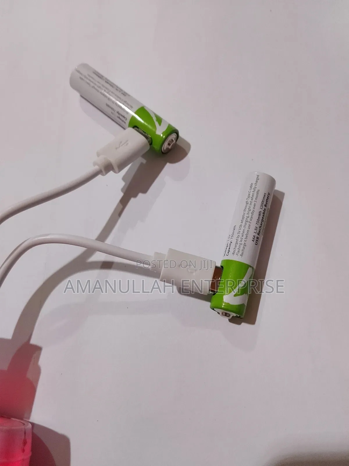 Smarttools 1.2v Aaa Rechargeable Battery With a Type-C Charging Cable.