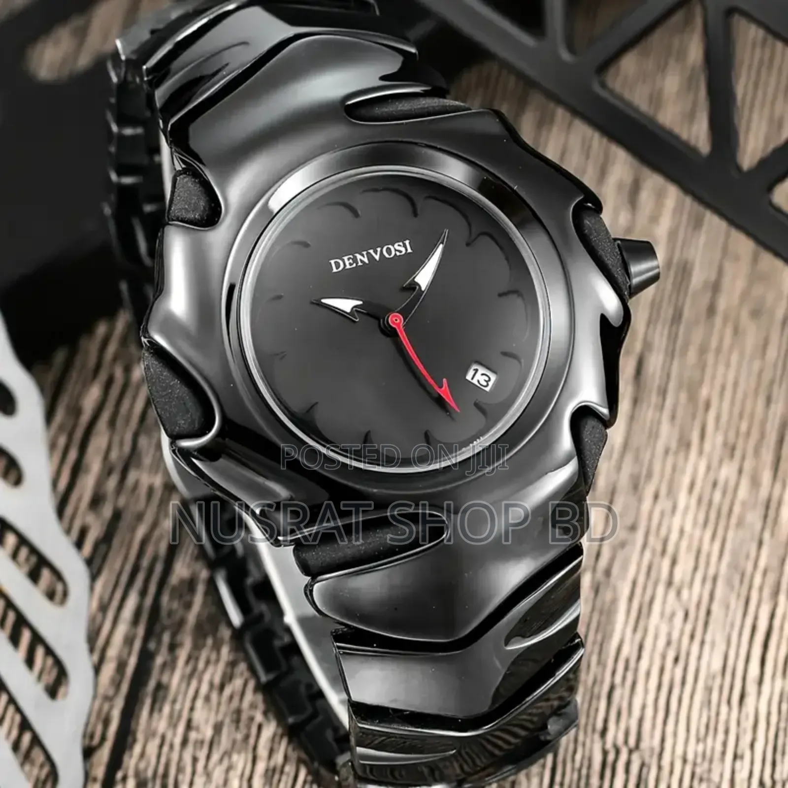 Denvosi Premium Metal Watch – Bold Design (Blue Dial)
Code : 11180