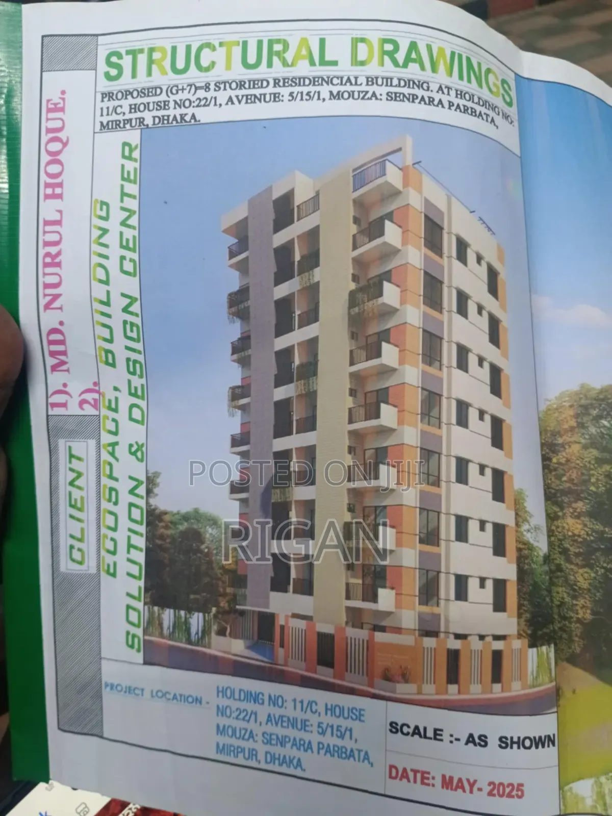 Furnished 3bdrm Apartment in Shopnonil Developer, Mirpur for Sale