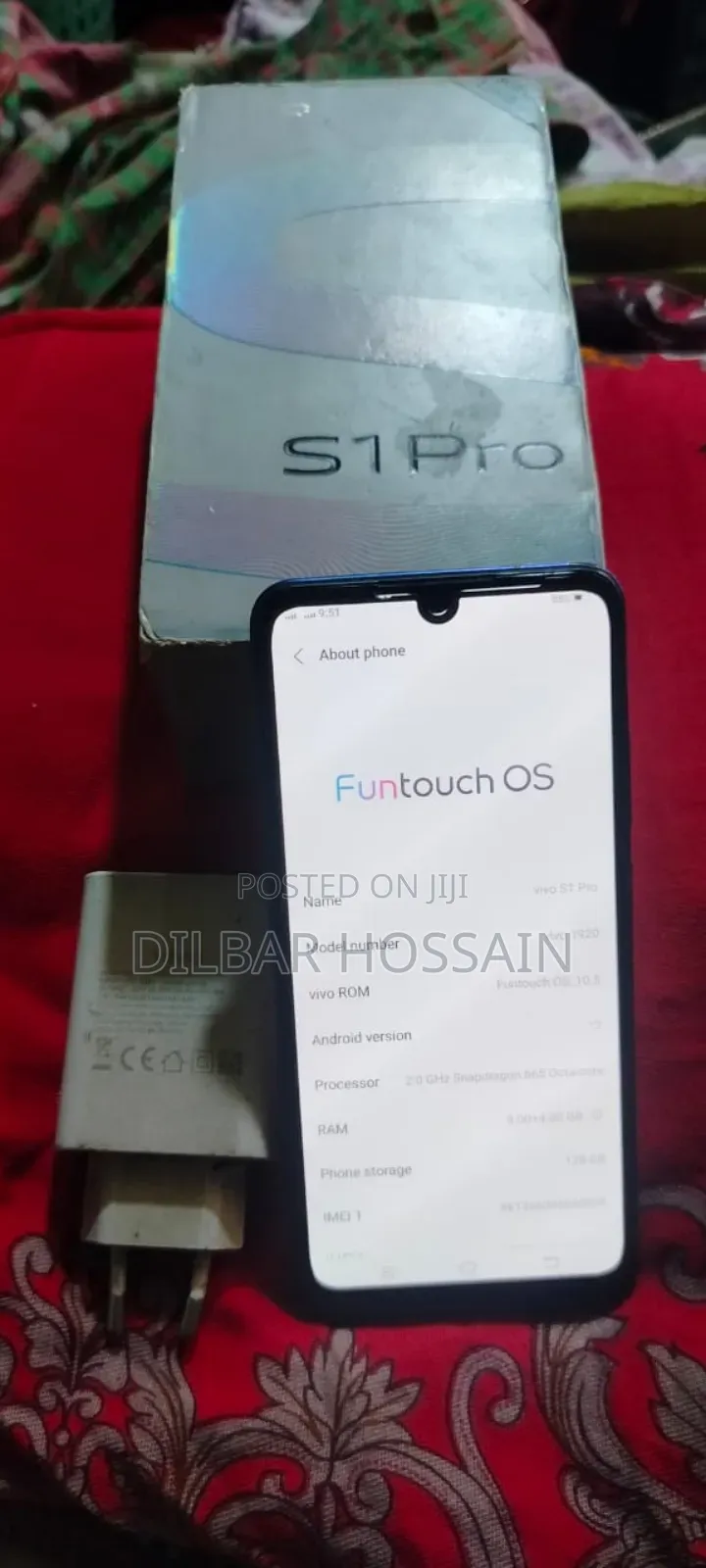 Vivo S1 Pro 128 GB Blue