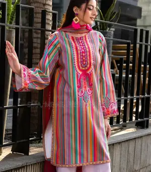 ডিজিটাল প্রিন্ট থ্রি পিস
