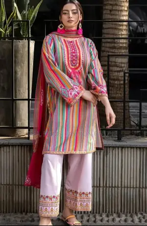 ডিজিটাল প্রিন্ট থ্রি পিস
