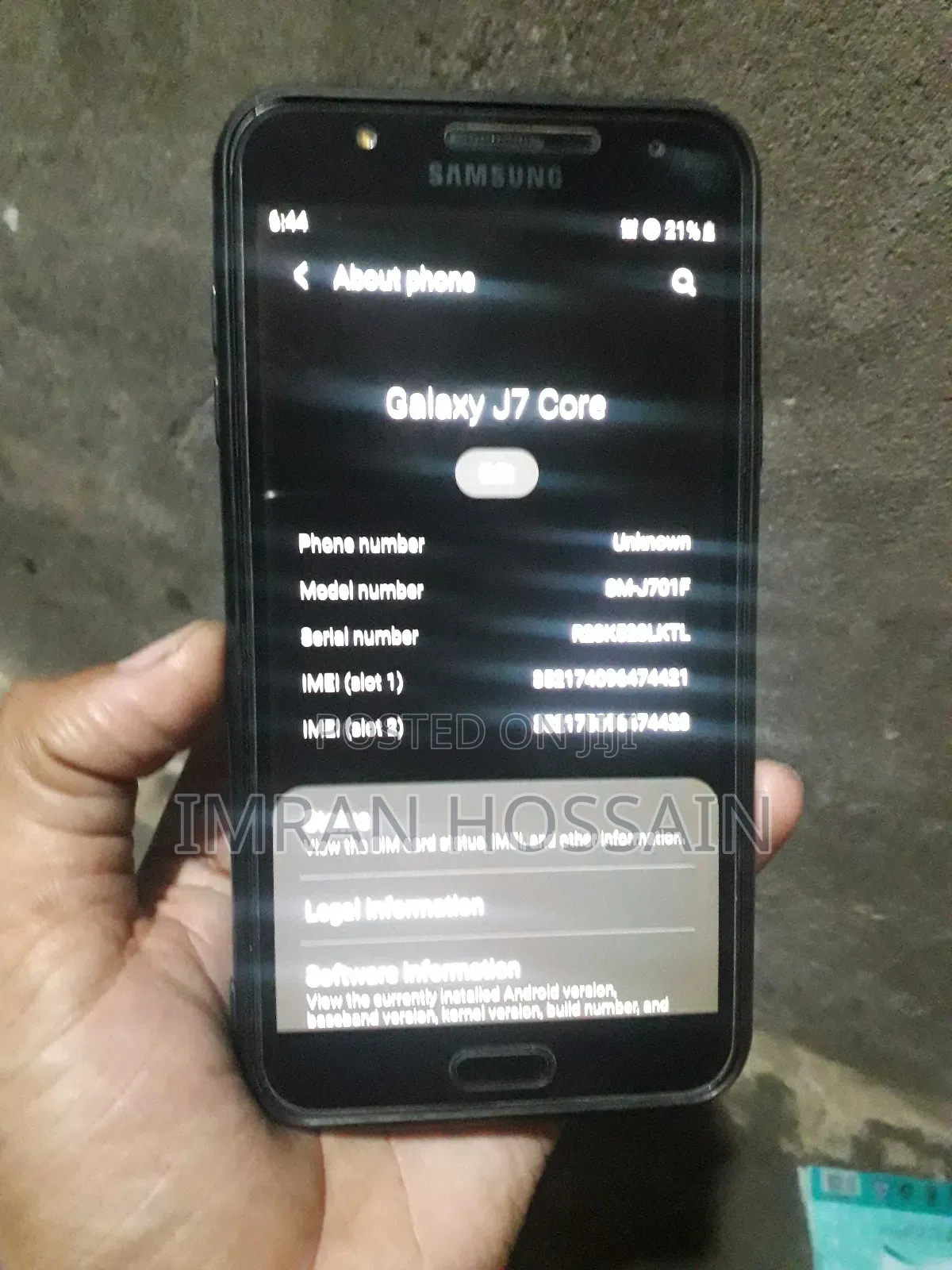 Samsung Galaxy J7 Core 16 GB Black