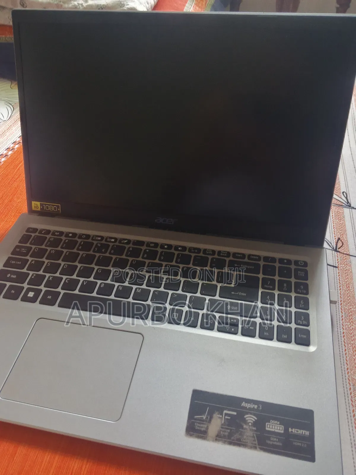 Laptop Acer Aspire A315 52 8GB Intel Core I5 HDD 256GB