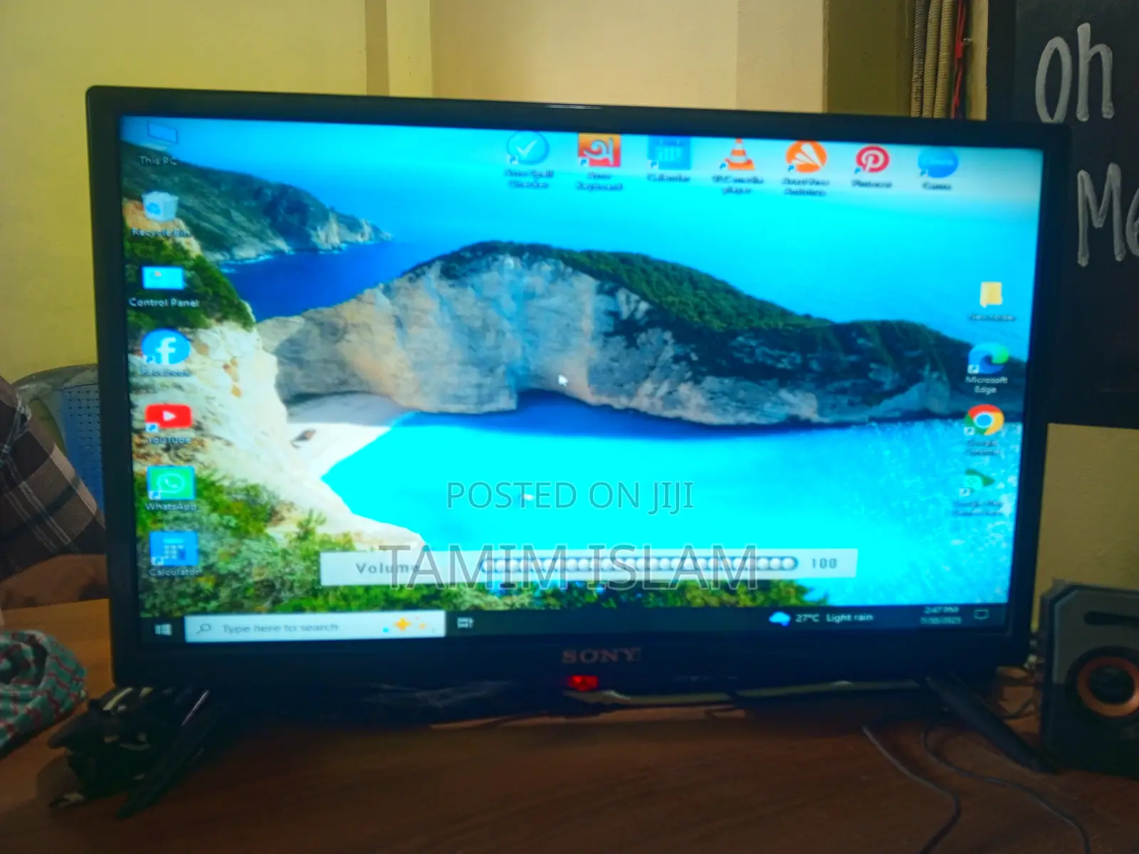 Sony Tv + Monitor