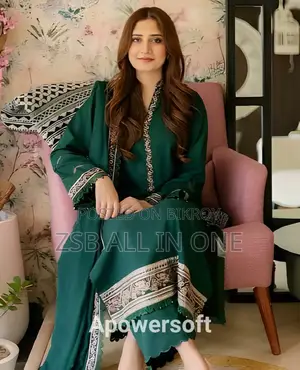 রেয়ন কটন এমব্রয়ডারি ওয়ার্ক সহ রেডিমেড ৩ পিস নতুন আপডেট