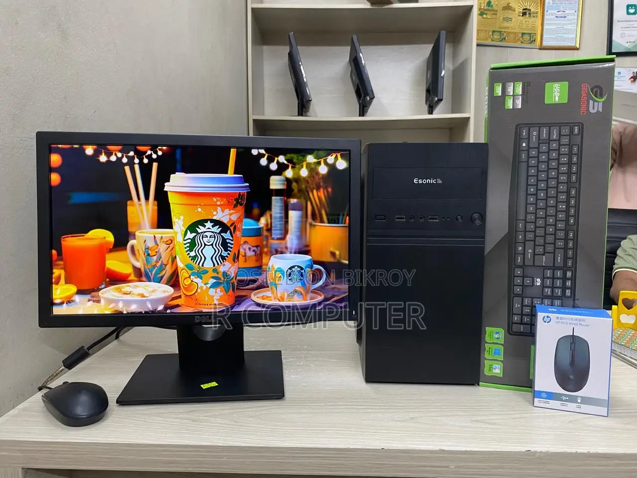 Desktop Computer 4GB Intel Core i3 SSD 128GB