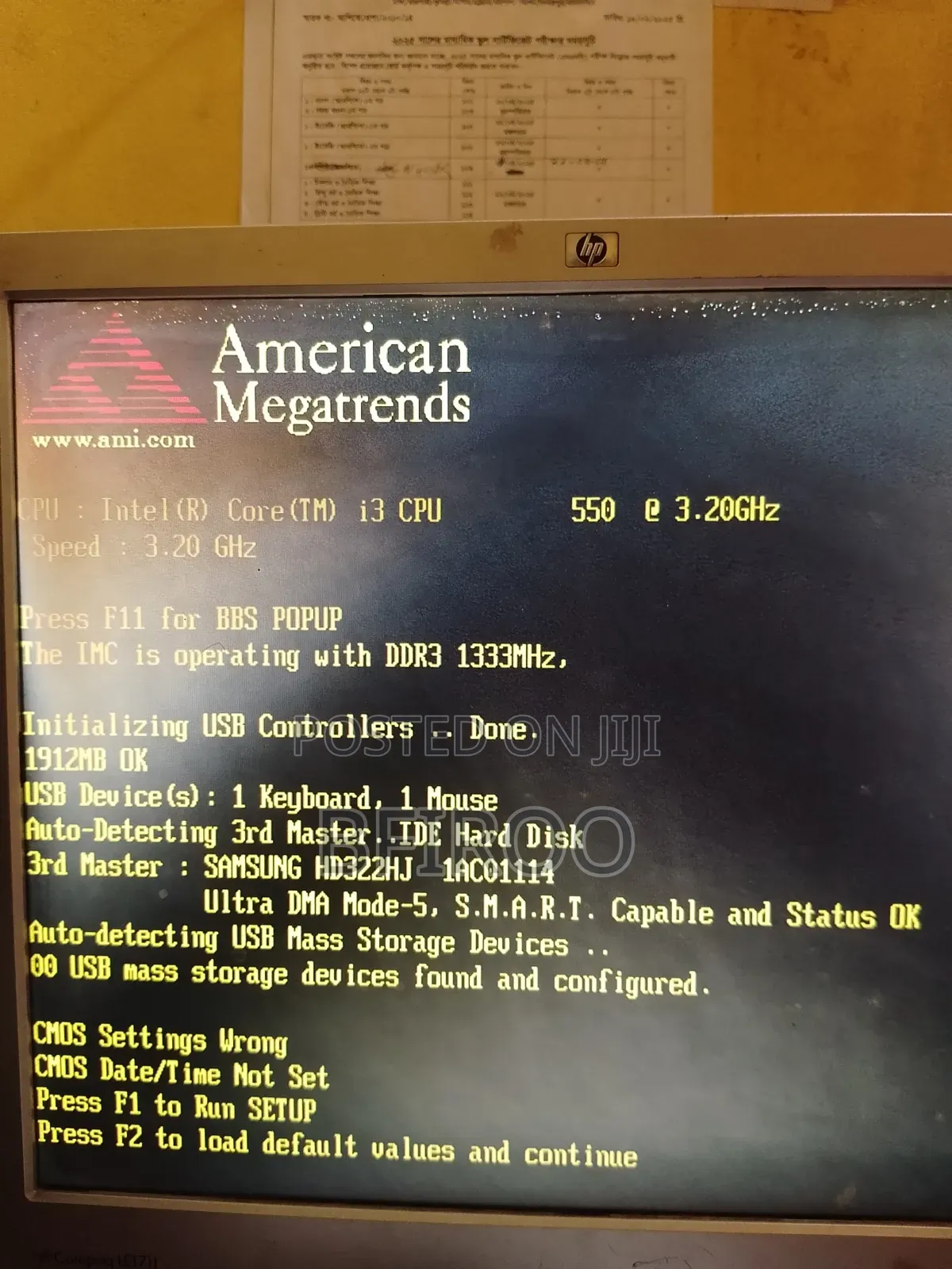 Desktop Computer 3GB Intel Core I3 HDD 128GB