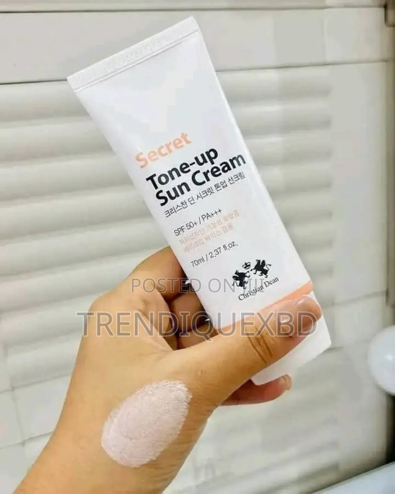 Secret Tone-up Sun Cream Spf 50+ Pa++++ Korean Brightening Sunscreen