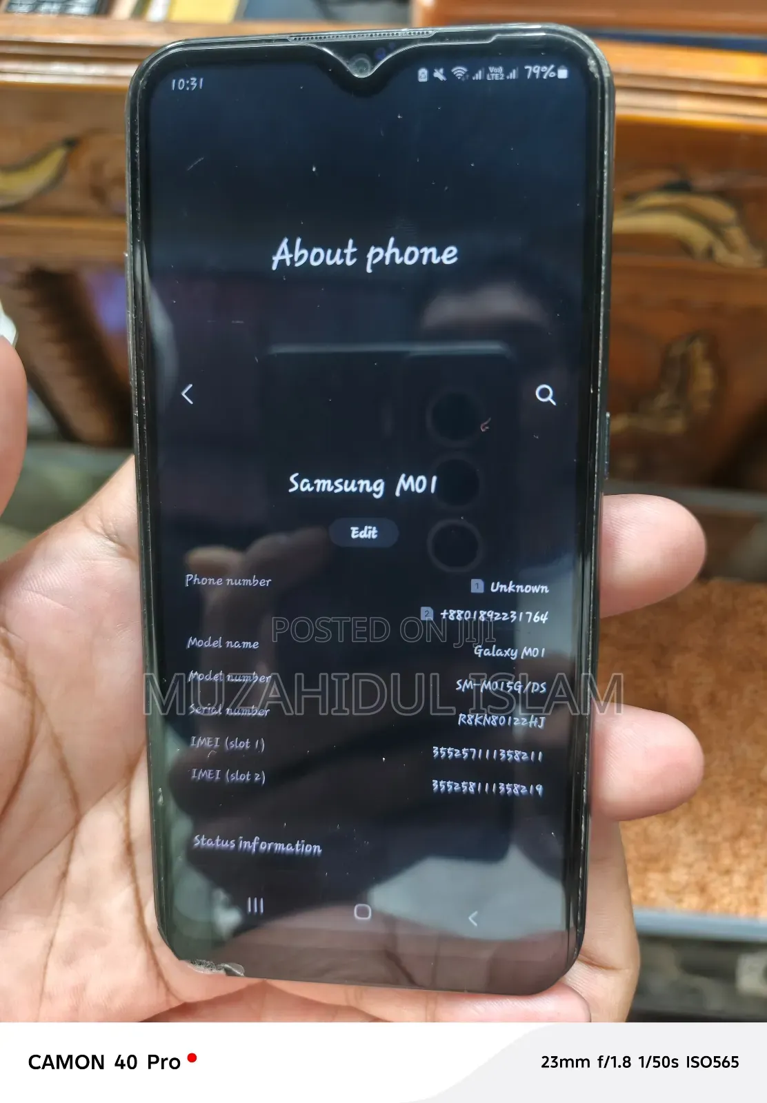 Samsung Galaxy M01 32 GB Black