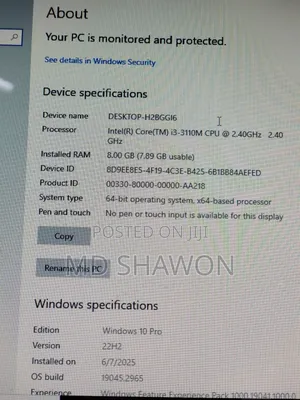 Laptop HP Pavilion G6 8GB Intel Core I3 HDD 512GB