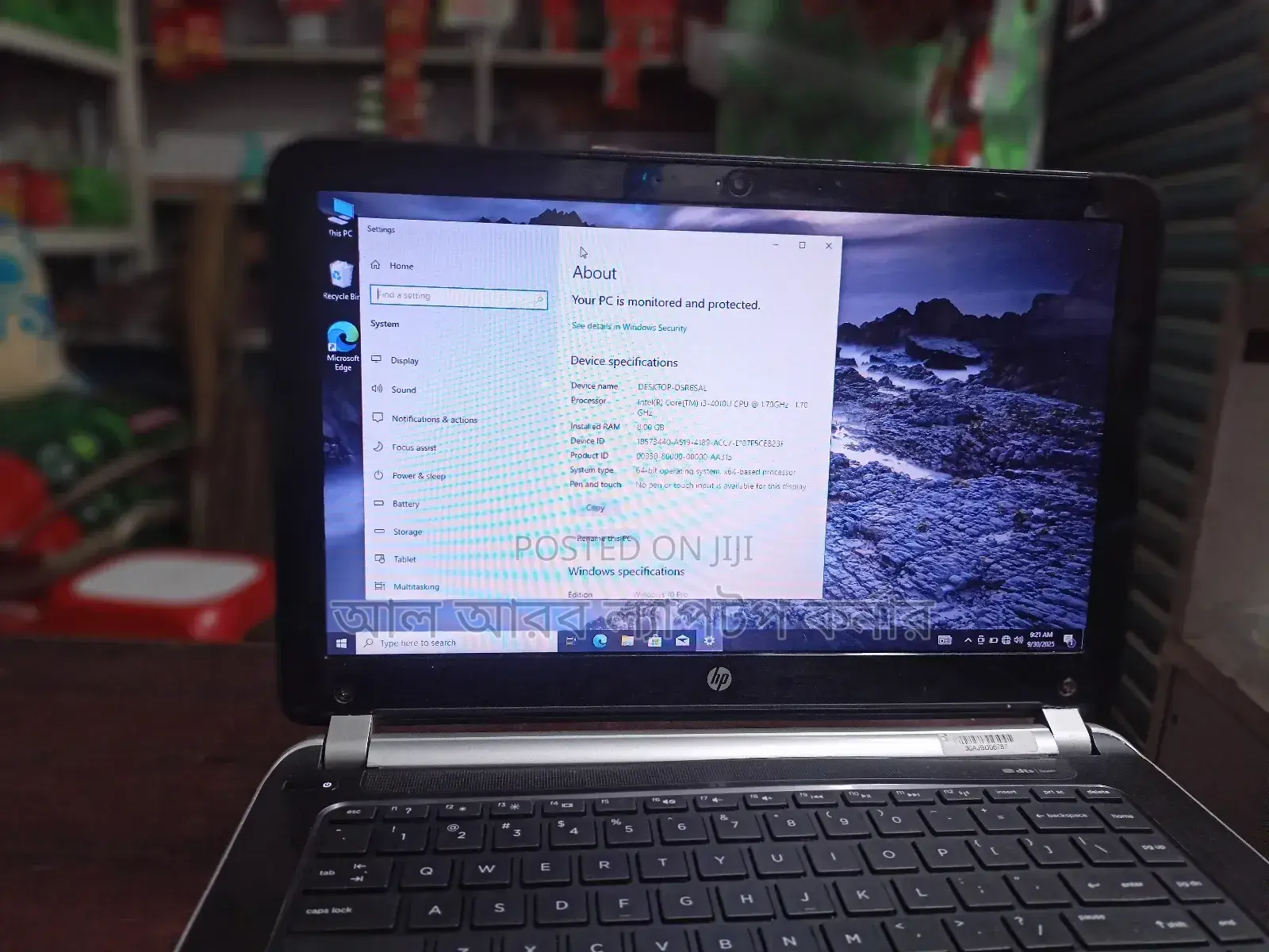 Laptop HP Pavilion 14 8GB Intel Core i3 HDD 500GB