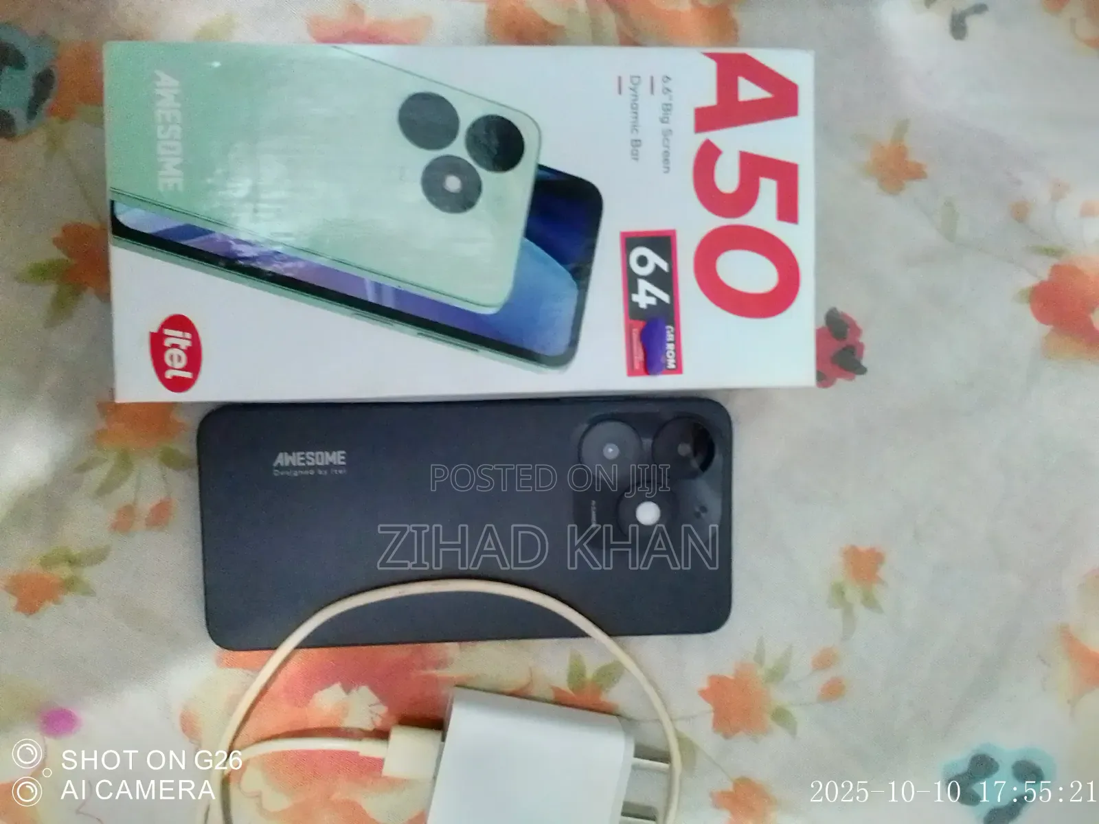 Itel A50 128 GB Black