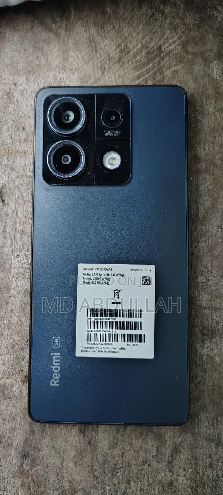 Xiaomi Redmi Note 13 256 GB Black
