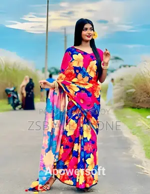 Digital Print Sharee With Blouse PCS Update Collection